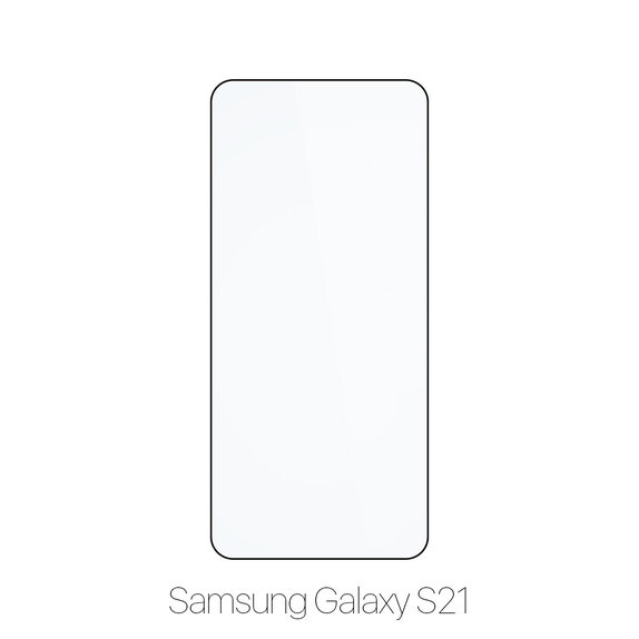 Szklo hartowane do Samsung S21, FullCover Glass, FixPremium