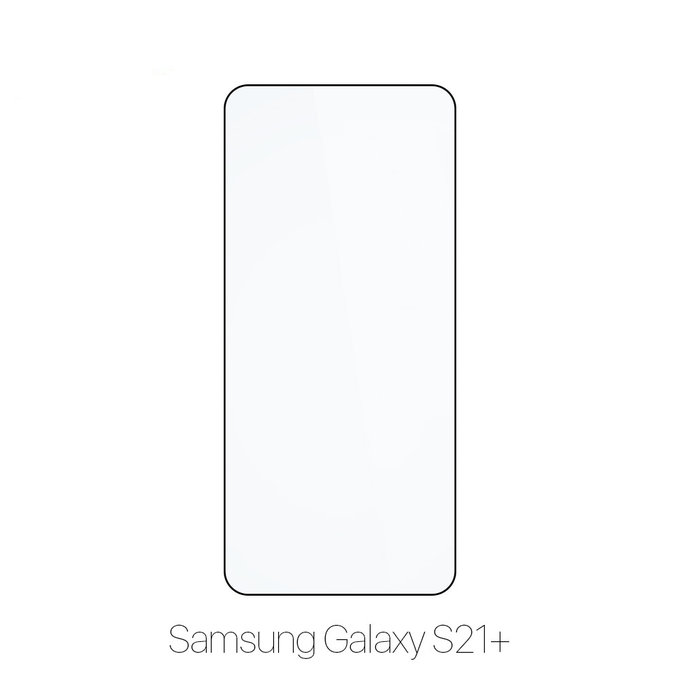 Szklo hartowane do Samsung S21+, FullCover Glass, FixPremium