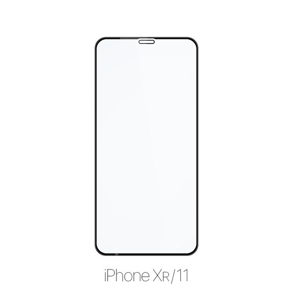 Szklo hartowane do iPhone XR, 11, FullCover Glass, FixPremium