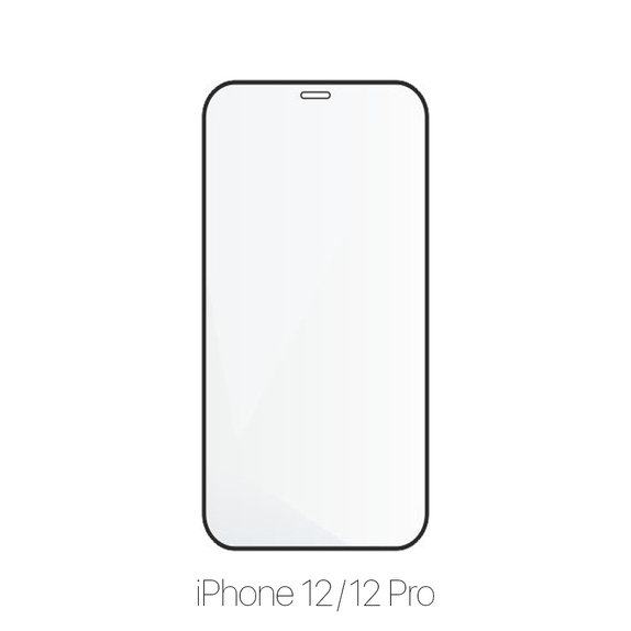 Szklo hartowane do iPhone 12, 12 Pro, FullCover Glass, FixPremium