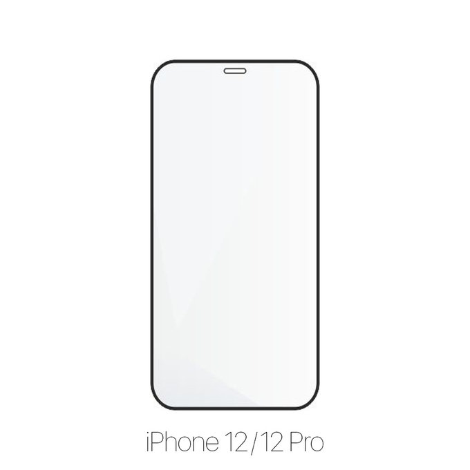 Szklo hartowane do iPhone 12, 12 Pro, FullCover Glass, FixPremium