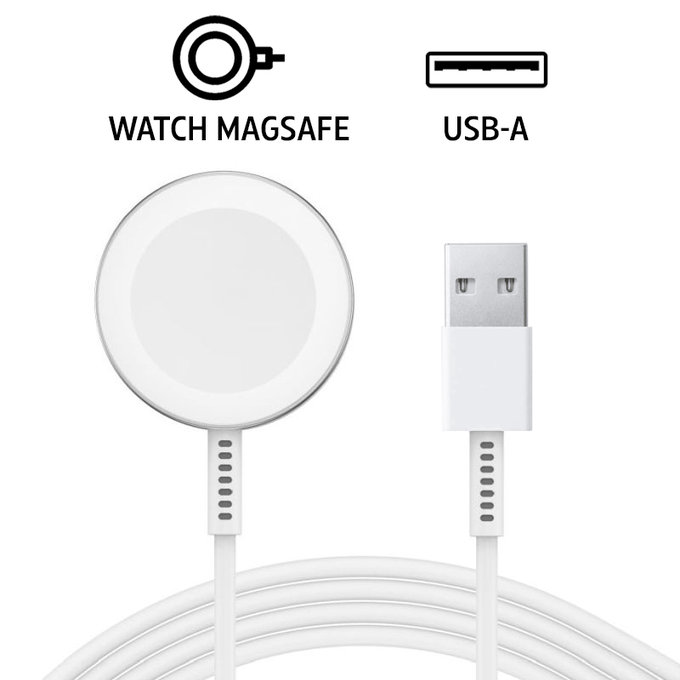 Magnetyczny kabel ladowania do Apple Watch (1m) A2256 - Plastic (bulk)