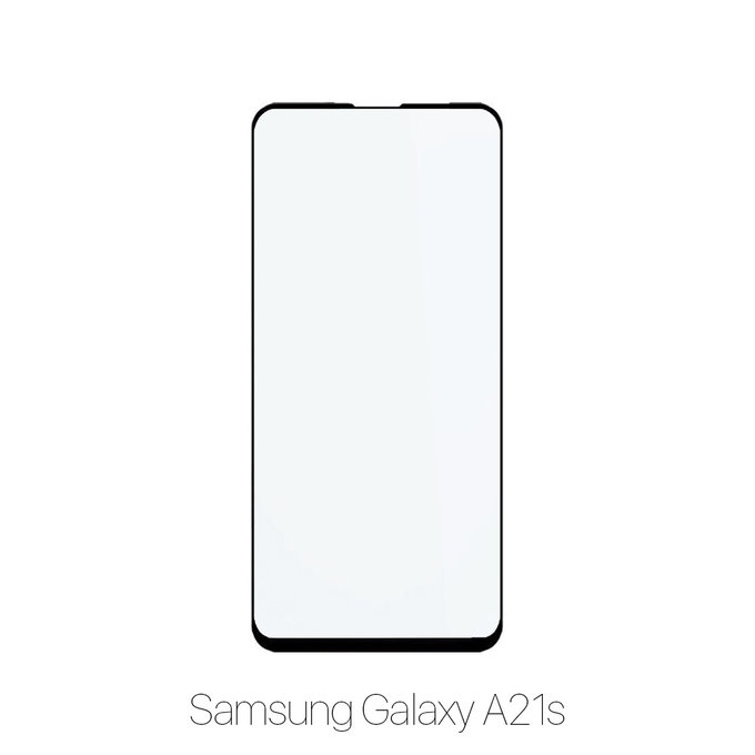 Szklo hartowane do Samsung A21s, FullCover Glass, FixPremium
