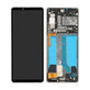 Wyświetlacz do Sony Xperia 10 IV XQCC54, Ekran dotykowy z ramką, A5047174A, Biały, White, Genuine Service Pack