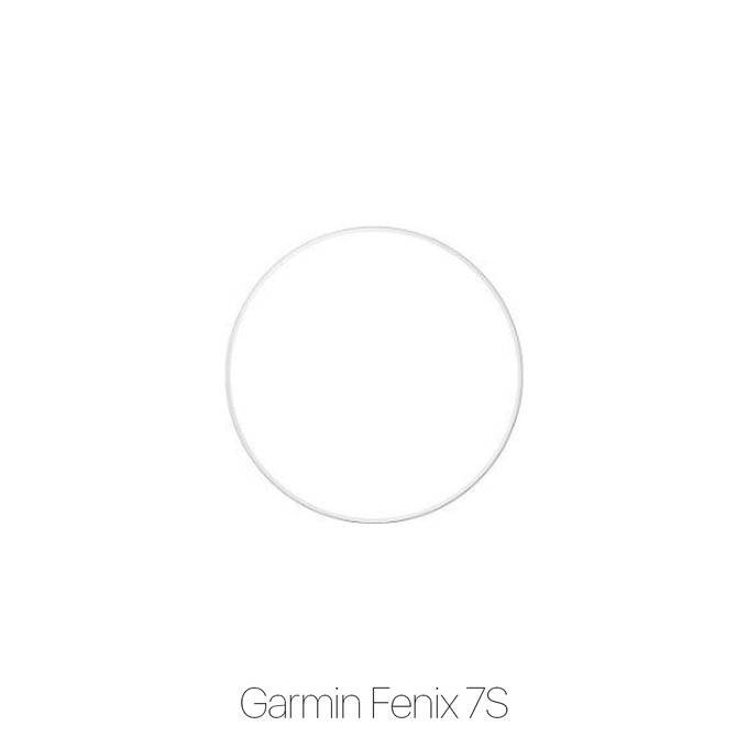 Szkło hartowane do Garmin Fenix 7S, Przezroczysty, Transparent, FixPremium