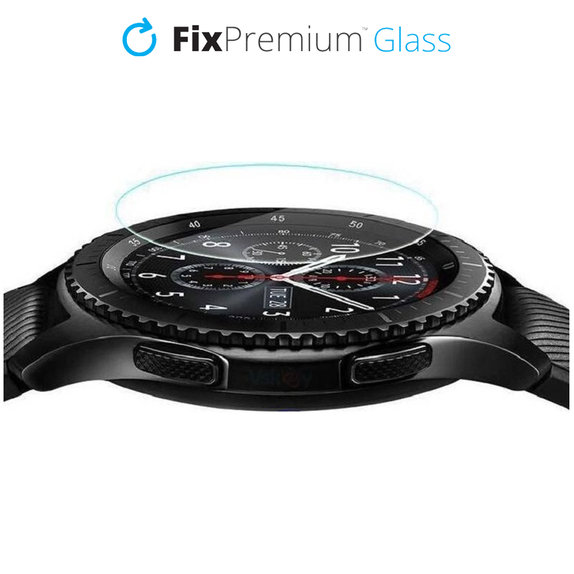 Szkło hartowane do Samsung Watch 4 Classic 46mm, Przezroczysty, Transparent, FixPremium