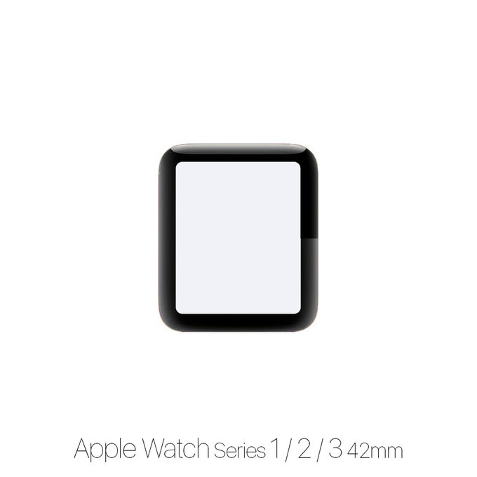 Plexiglas do Watch 1, 2, 3 (38mm), Przezroczysty, Transparent, FixPremium