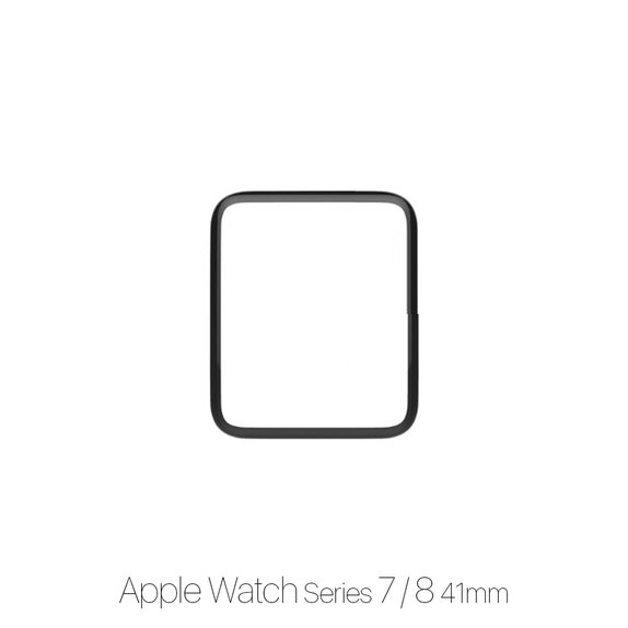 Plexiglas do Watch 7, 8, 9 (41mm), Przezroczysty, Transparent, FixPremium