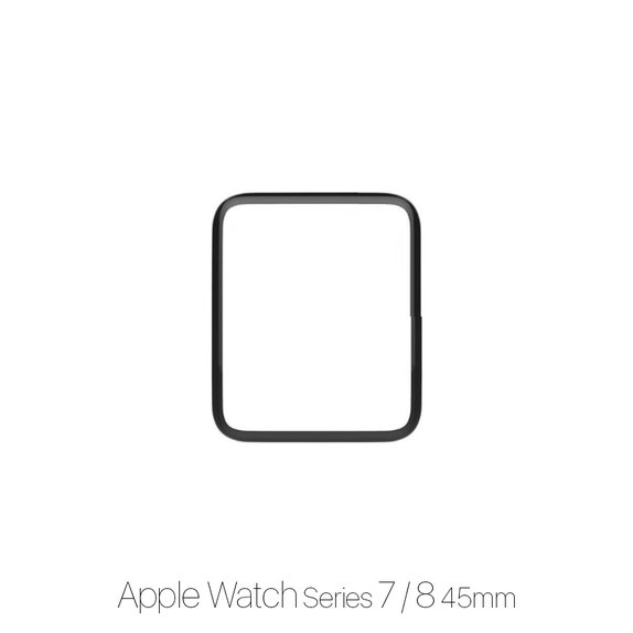 Plexiglas do Watch 7, 8, 9 (45mm), Przezroczysty, Transparent, FixPremium