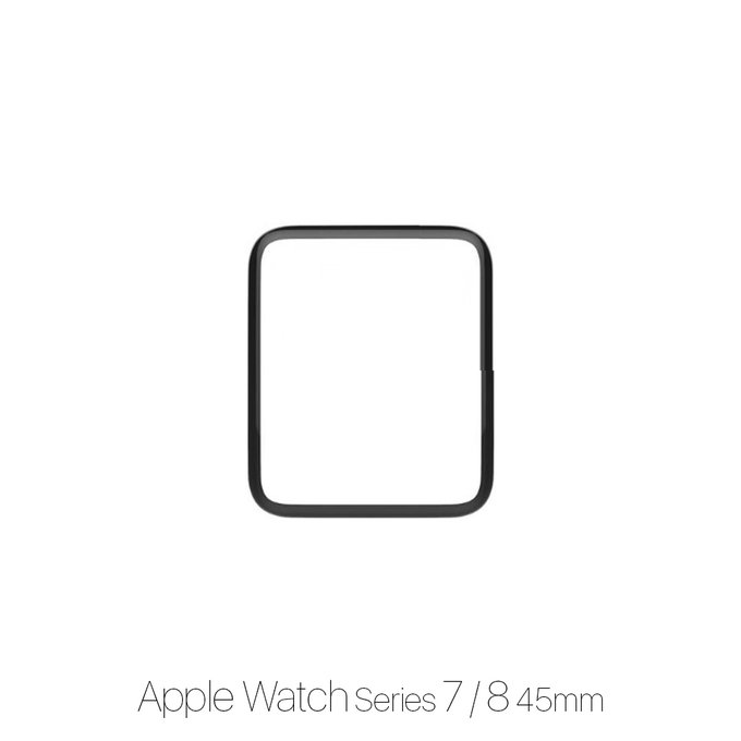 Plexiglas do Watch 7, 8, 9 (45mm), Przezroczysty, Transparent, FixPremium
