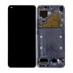 Wyświetlacz OLED do Xiaomi Mi 11 M2011K2G, Ekran dotykowy z ramką, Violet