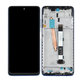 Wyświetlacz do Xiaomi Poco X3 NFC, Ekran dotykowy z ramką, Cobalt Blue, TFT