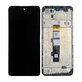 Wyświetlacz do Motorola Moto G22 XT2231, Ekran dotykowy z ramką, TFT