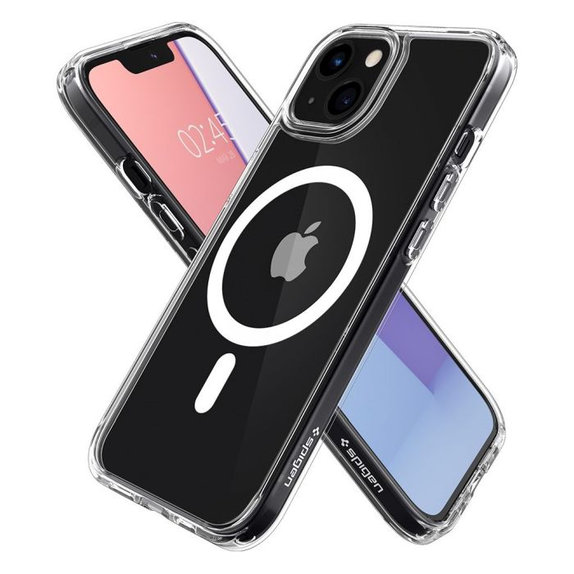 Etui z MagSafe do iPhone 13, Ultra Hybrid, Biały, White, Spigen