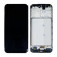 Wyświetlacz OLED do Samsung M21 M215F, Ekran dotykowy z ramką, Czarny, Black