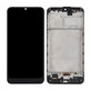 Wyświetlacz do Samsung M31 M315F, Ekran dotykowy z ramką, Space Black, TFT