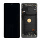 Wyświetlacz OLED do Samsung Galaxy Note 10 Lite N770F, Ekran dotykowy z ramką, Aura Black