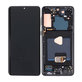 Wyświetlacz OLED do Samsung S21 Plus G996B, Ekran dotykowy z ramką, Phantom Black