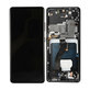 Wyświetlacz do Samsung S21 Ultra G998B, Ekran dotykowy z ramką, Phantom Black, TFT