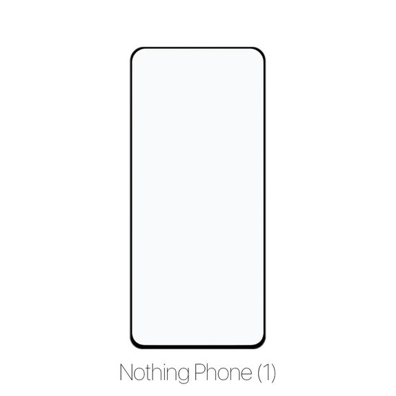 Szklo hartowane do Nothing Phone (1), FullCover Glass, FixPremium