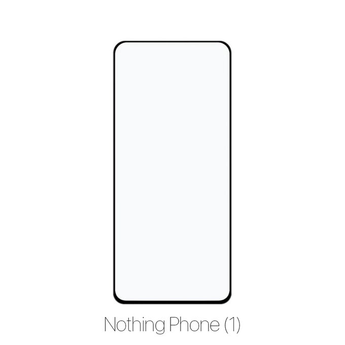Szklo hartowane do Nothing Phone (1), FullCover Glass, FixPremium