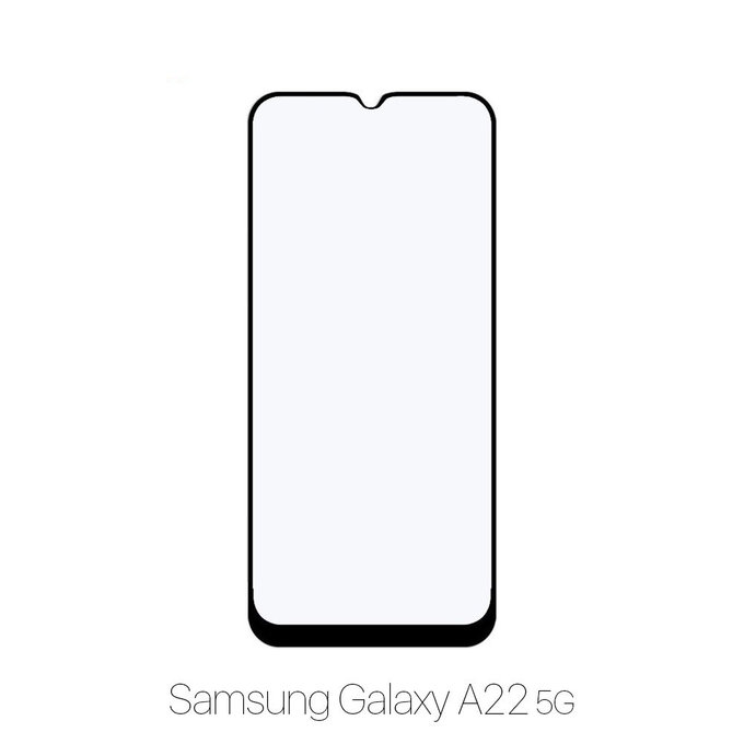 Szklo hartowane do Samsung A22 5G, FullCover Glass, FixPremium