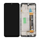 Wyświetlacz do Samsung A23 A236B, Ekran dotykowy z ramką, GH82-29734A, GH82-29735A, (Black), Genuine Service Pack