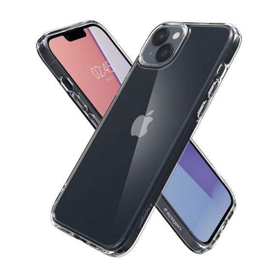 Etui do iPhone 14 Plus, Ultra Hybrid, Przezroczysty, Transparent, Spigen