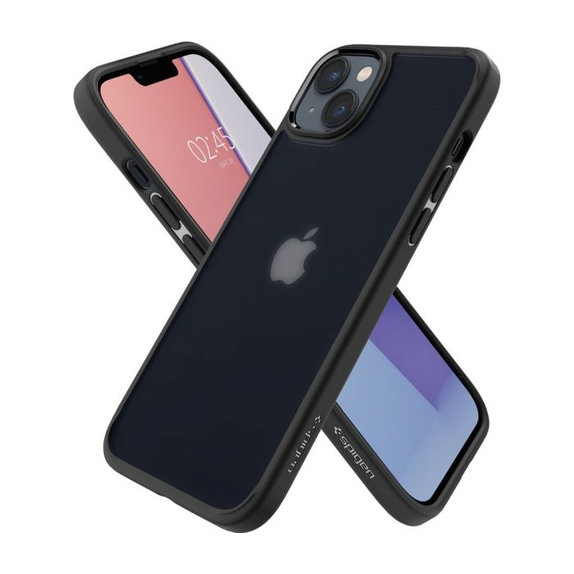 Etui do iPhone 14 Plus, Ultra Hybrid, Frost Black, Spigen