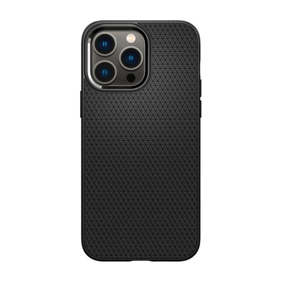 Etui do iPhone 14 Pro, Liquid Air, Czarny, Black, Spigen
