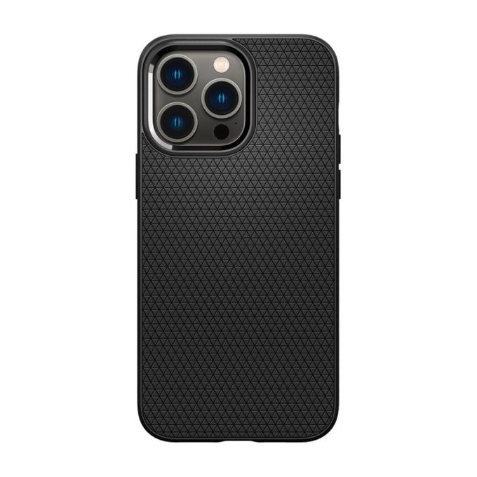 Etui do iPhone 14 Pro, Liquid Air, Czarny, Black, Spigen