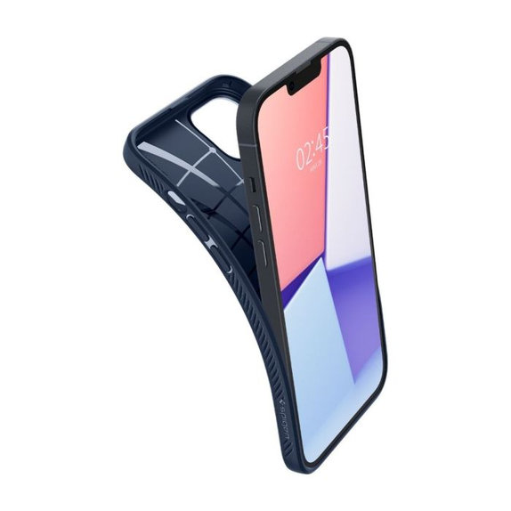 Etui do iPhone 14, Liquid Air, Niebieski, Blue, Spigen