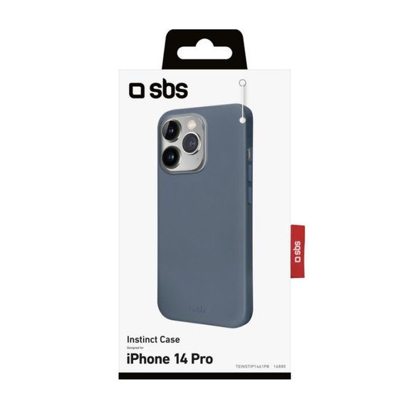 Etui do iPhone 14 Pro, Instinct, Niebieski, Blue, SBS