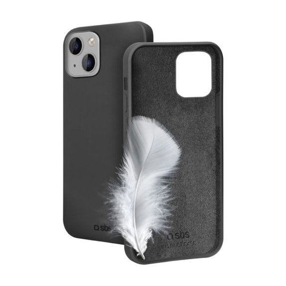 Etui do iPhone 14 Plus, Instinct, Czarny, Black, SBS