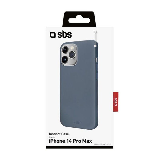 Etui do iPhone 14 Pro Max, Instinct, Niebieski, Blue, SBS