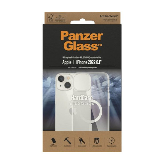 Etui z MagSafe do iPhone 14, HardCase, PanzerGlass
