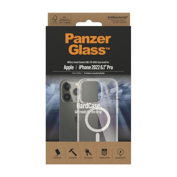 Etui z MagSafe do iPhone 14 Pro, HardCase, PanzerGlass