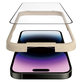 Szkło hartowane UWF Anti-Reflective AB z aplikatorem do iPhone 14 Pro Max, Czarne, PanzerGlass