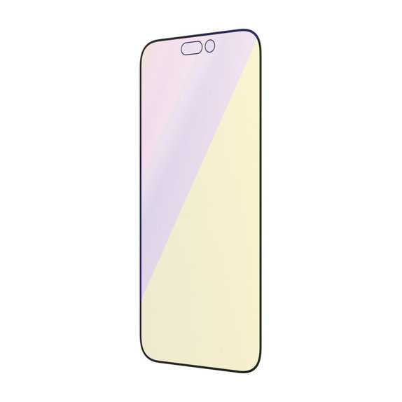 Szkło hartowane UWF Anti-Bluelight AB z aplikatorem do iPhone 14 Pro, Czarne, PanzerGlass