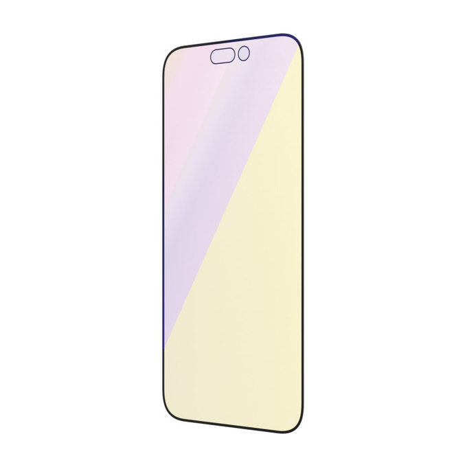 Szkło hartowane UWF Anti-Bluelight AB z aplikatorem do iPhone 14 Pro, Czarne, PanzerGlass