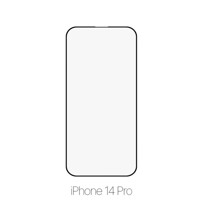 Szklo hartowane do iPhone 14 Pro, UWF Privacy AB, FixPremium