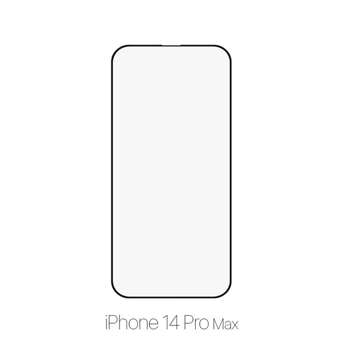 Szklo hartowane do iPhone 14 Pro Max, FullCover Glass, FixPremium