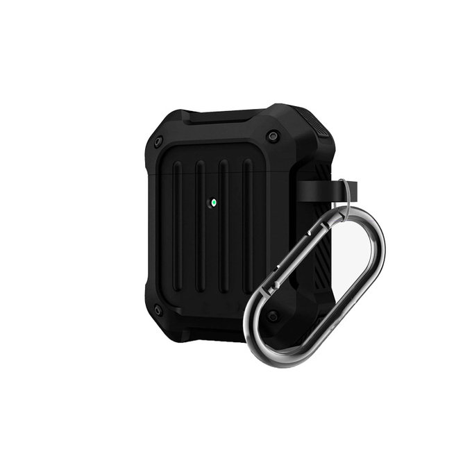 Etui Unbreakable do AirPods 1, 2, czarny, black, FixPremium