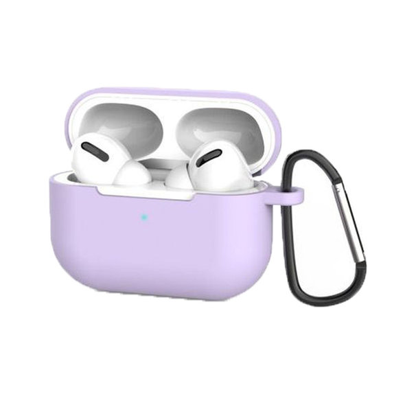 Etui Silikonowe do AirPods Pro, lila, FixPremium