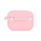 Etui silikonowe do AirPods Pro, Różowy, Pink, FixPremium
