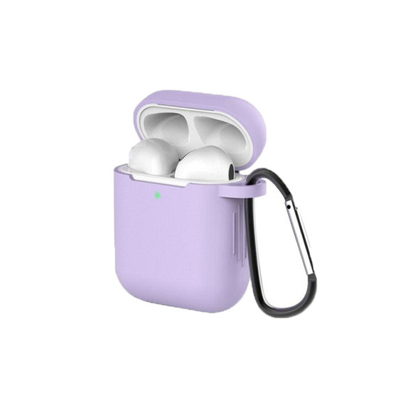 Etui Silikonowe do AirPods 1, 2, lila, FixPremium