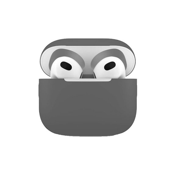 Etui Silikonowe do AirPods 3, Space Gray, FixPremium