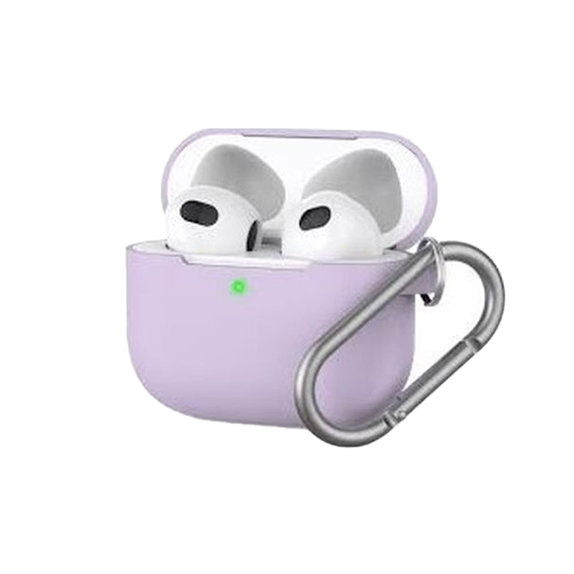 Etui Silikonowe do AirPods 3, lila, FixPremium