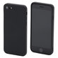 Silikonowe etui do iPhone 7, 8, SE 2020 i SE 2022, Czarny, Black, FixPremium