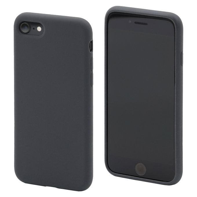 Etui Silikonowe do iPhone 7, 8, SE 2020, SE 2022, Space Gray, FixPremium